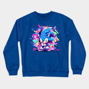 chibi sonic Crewneck Sweatshirt